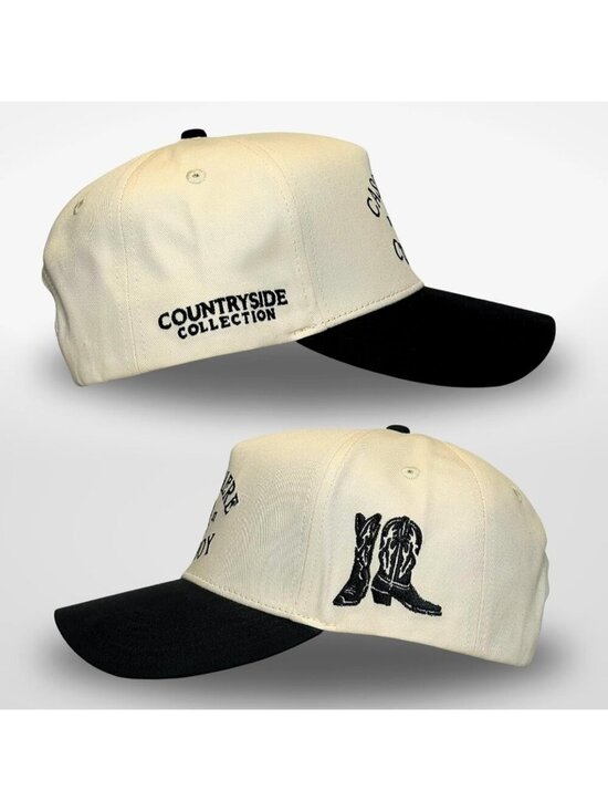 Unisex Black Country Cute Caps Cowgirls Cowboys Snapback Western Trucker Hat